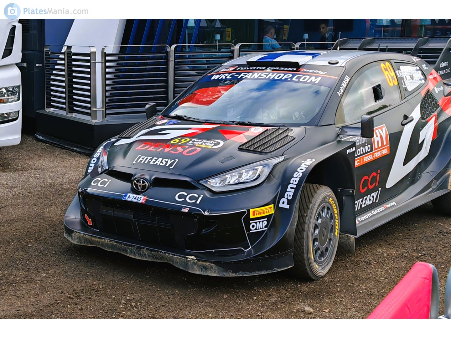 A-7445, Toyota Yaris 4th gen GR 3-door Hatch (XP210), 2020–