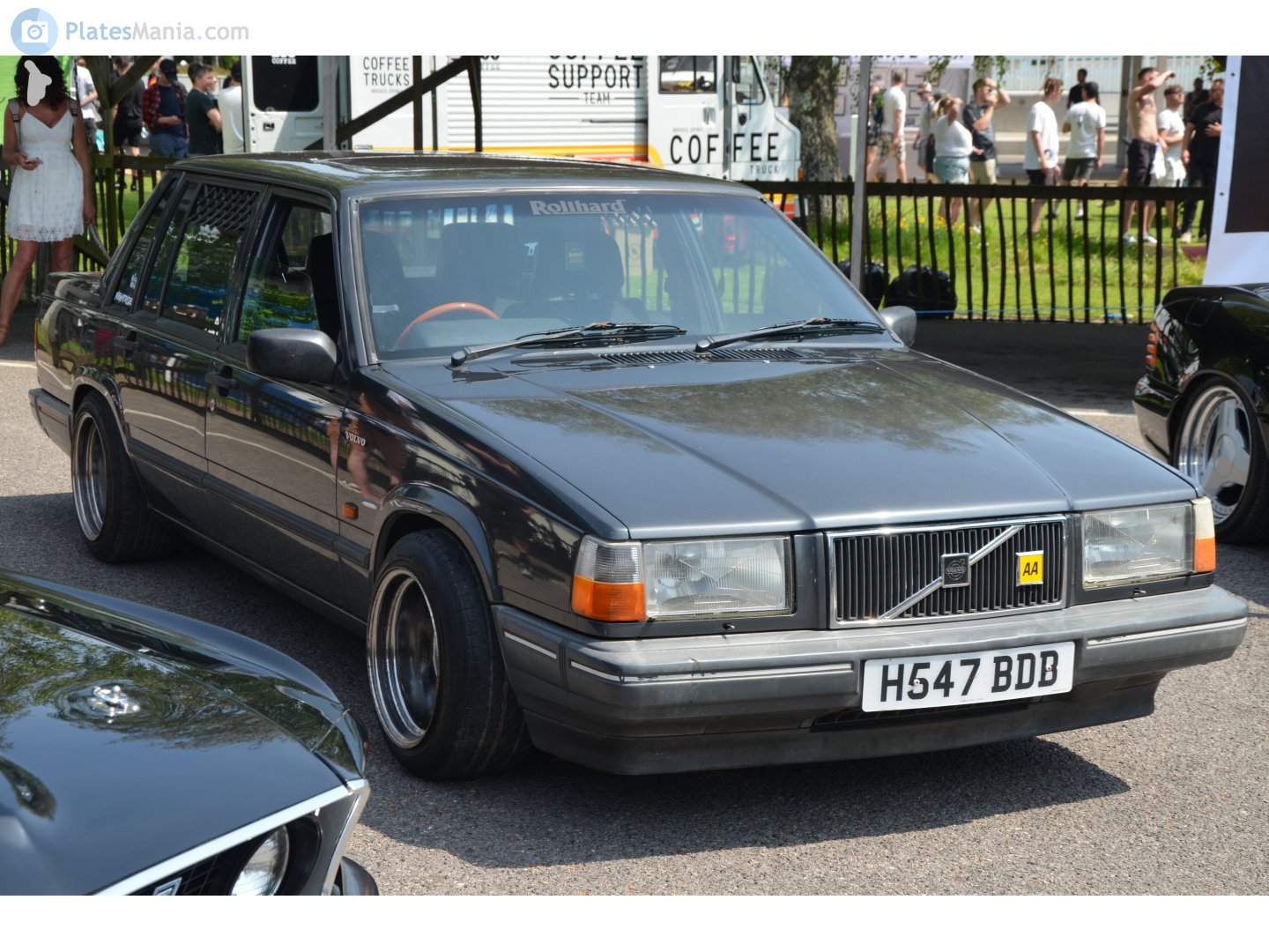 H547BDB, Volvo 740 1st gen Sedan (744), facelift, 1989–1992