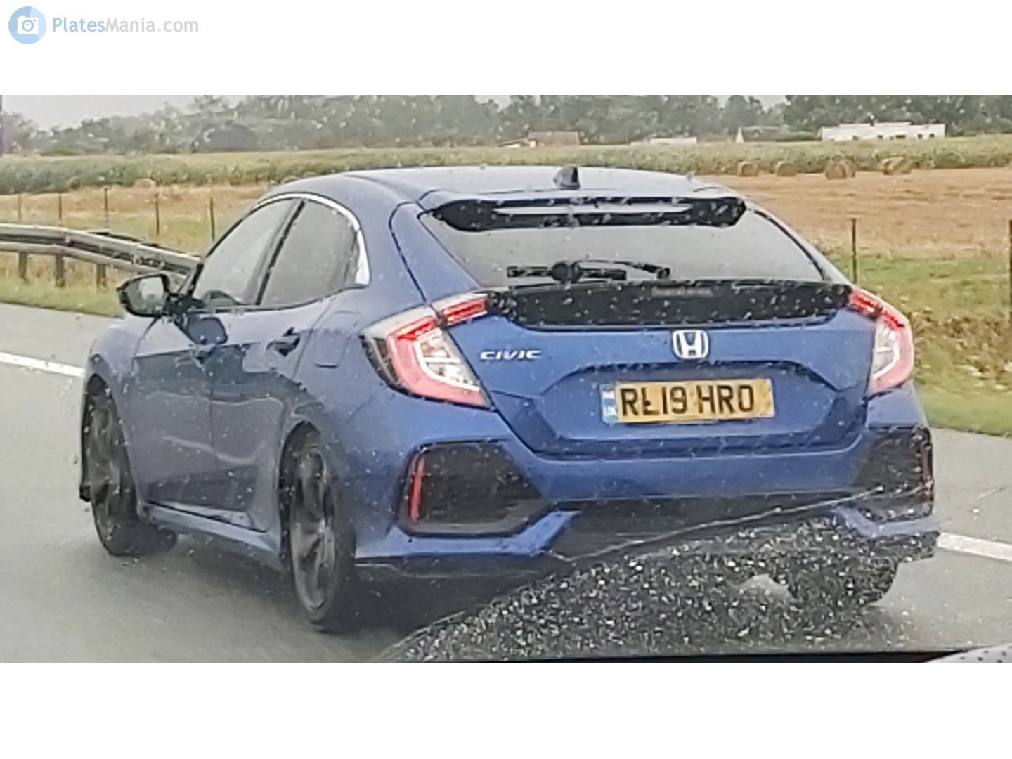 RL19HRO, Honda Civic 10th gen Hatch (FK), 2016–2022