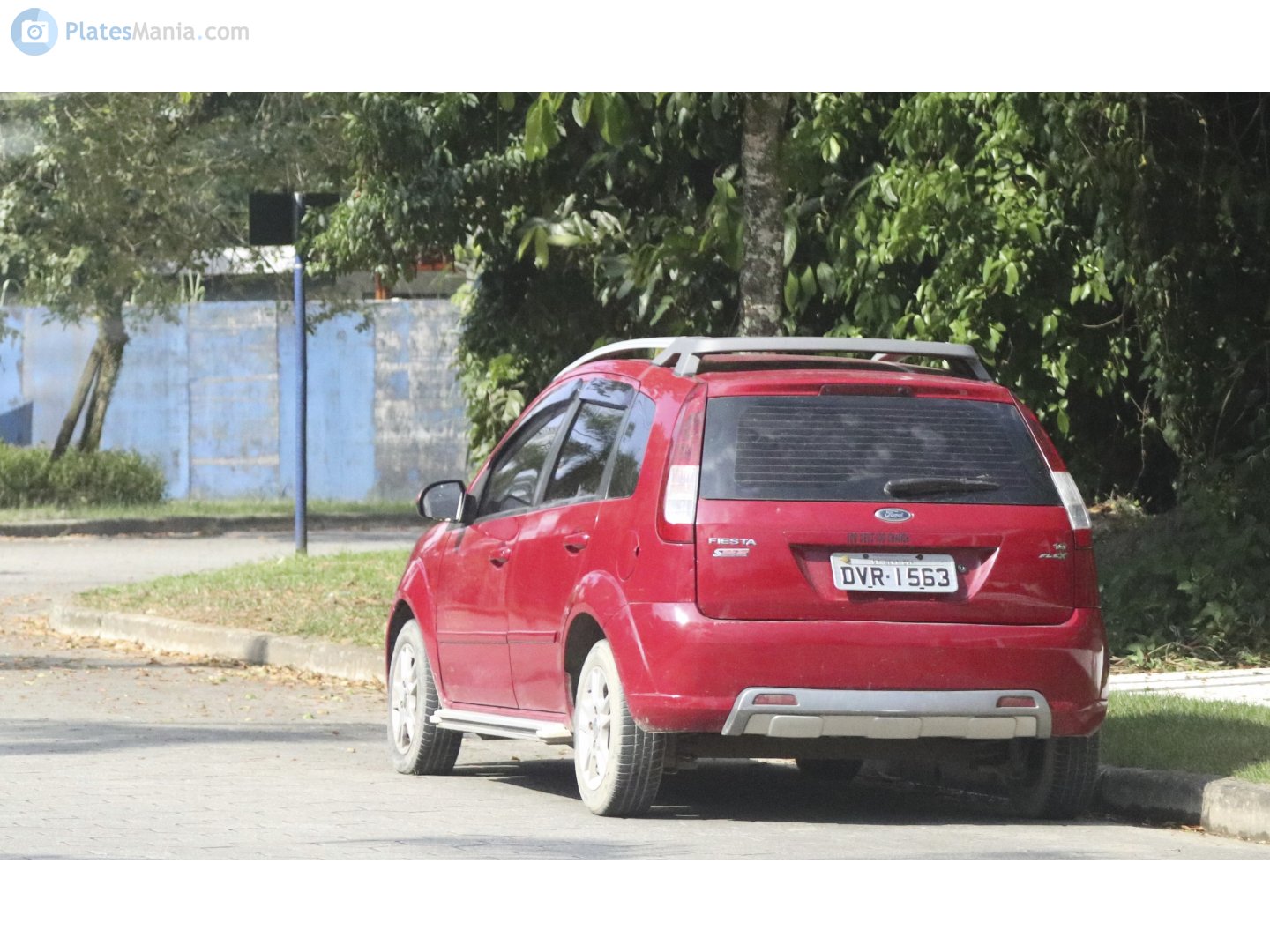 DVR-1563, Ford Fiesta 5th gen Trail (BV256; BR-market), 2003–2010