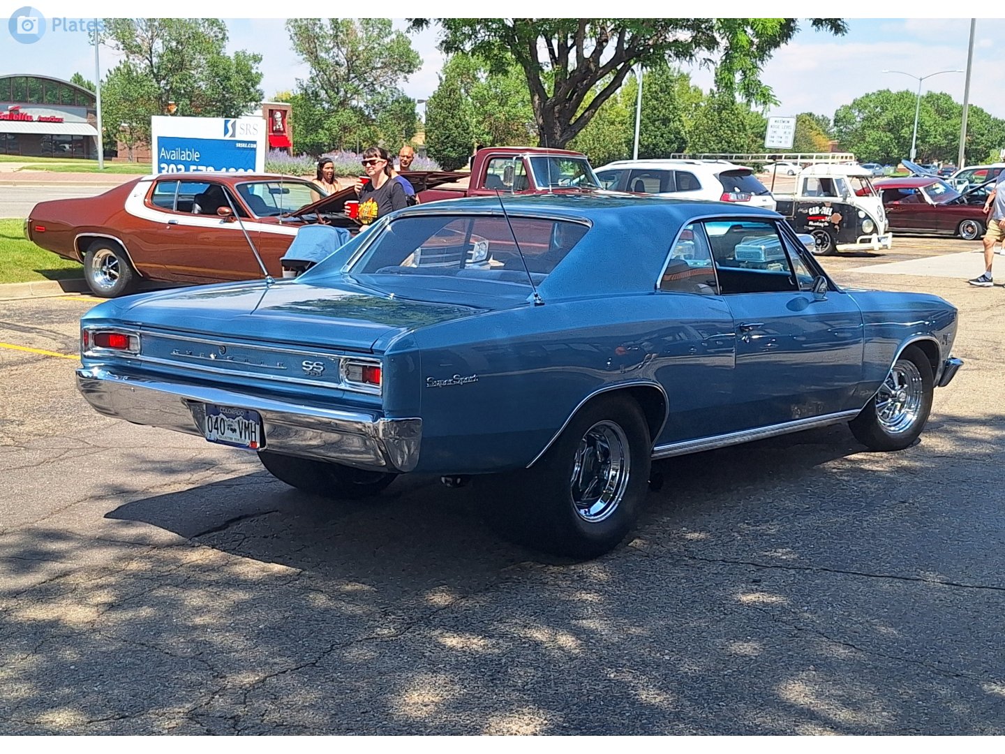 040-VMH, Chevrolet Chevelle 1st gen 1966 2-door Sedan (11; A-body), 2nd facelift, 1965–1966