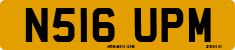 License plate of the United Kingdom, 1983 year system