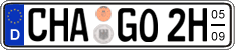 German license plate, Seasonal plates (Oldtimers)