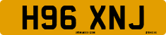 License plate of the United Kingdom, 1983 year system