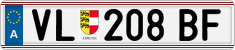 License plate of Austria, Regular plates