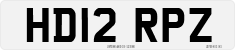 License plate of the United Kingdom, 2001 year system