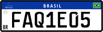 License plate of Brazil, Private owners (Mercosul)