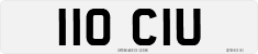 License plate of the United Kingdom, 1932 year system