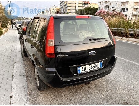 AA 563 NU, Ford Fusion