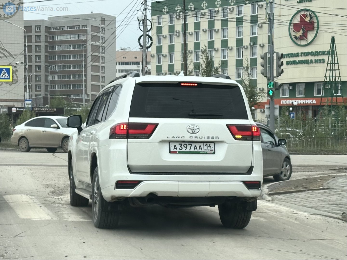 а 397 аа 14, Toyota Land Cruiser 300 (J300), 2021–