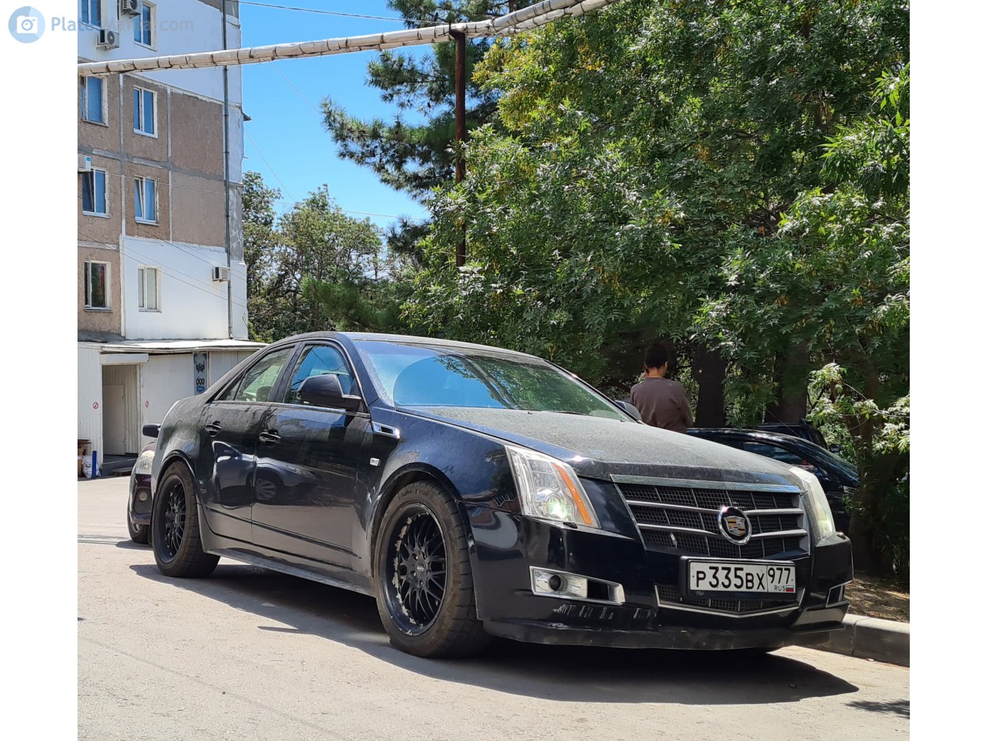 р 335 вх 977, Cadillac CTS 2nd gen Sedan (Sigma II), 2007–2013