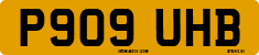 License plate of the United Kingdom, 1983 year system