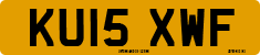License plate of the United Kingdom, 2001 year system