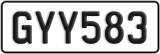 License plate of New Zealand, ABC1(23)