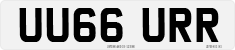 License plate of the United Kingdom, 2001 year system