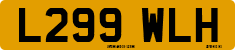 License plate of the United Kingdom, 1983 year system