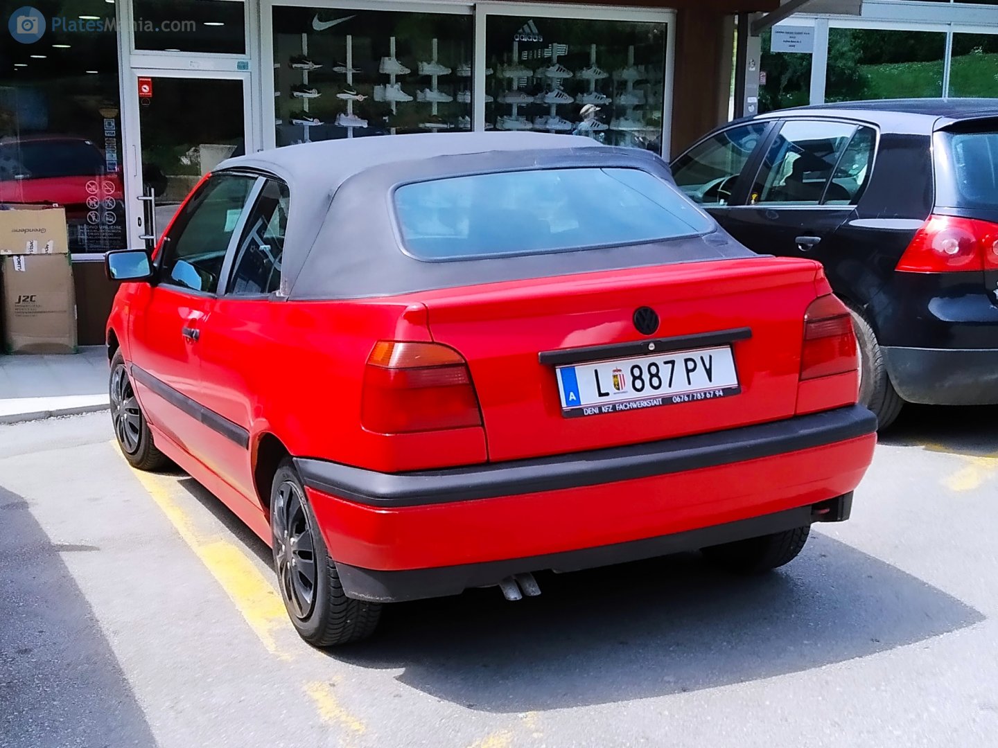 L 887 PV, Volkswagen Golf 3rd gen Cabrio (1E), 1993­–1997