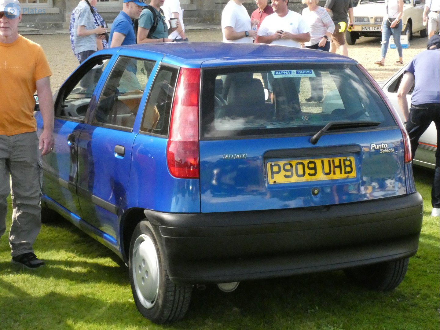 P909UHB, FIAT Punto 1st gen 5-door Hatch (176), 1993–2000