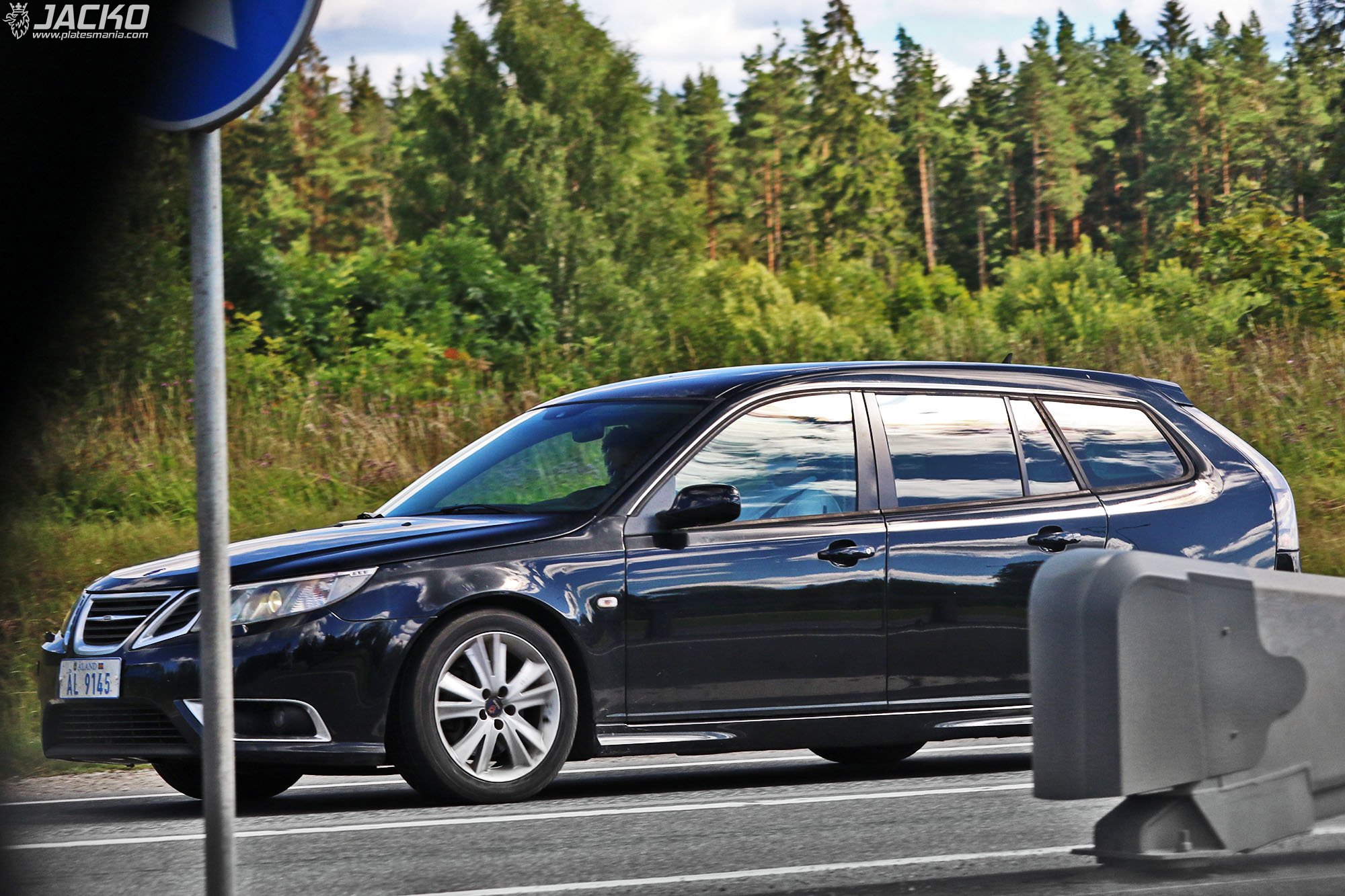 ÅL 9145, SAAB 9-3 2nd gen SportCombi Wagon (YS3F), facelift, 2007–2012