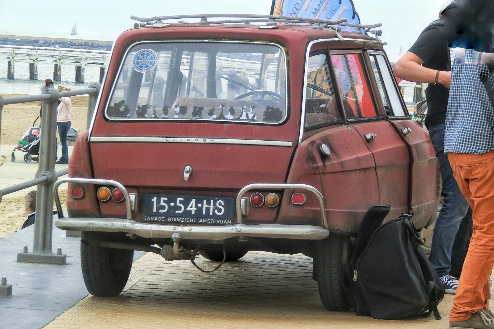 15-54-HS, Citroёn Ami 1st gen 6 Break Wagon, 1964–1969