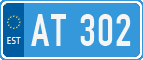 License plate of Estonia, Diplomatic