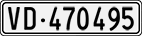 License plate of Switzerland, Cars
