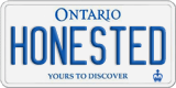 Ontario, Vanity Plates