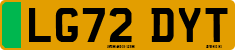 License plate of the United Kingdom, 2001 year system