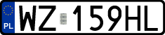 License plates of Poland, Regular car plates