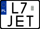 License plates of Poland, Vanity Plates