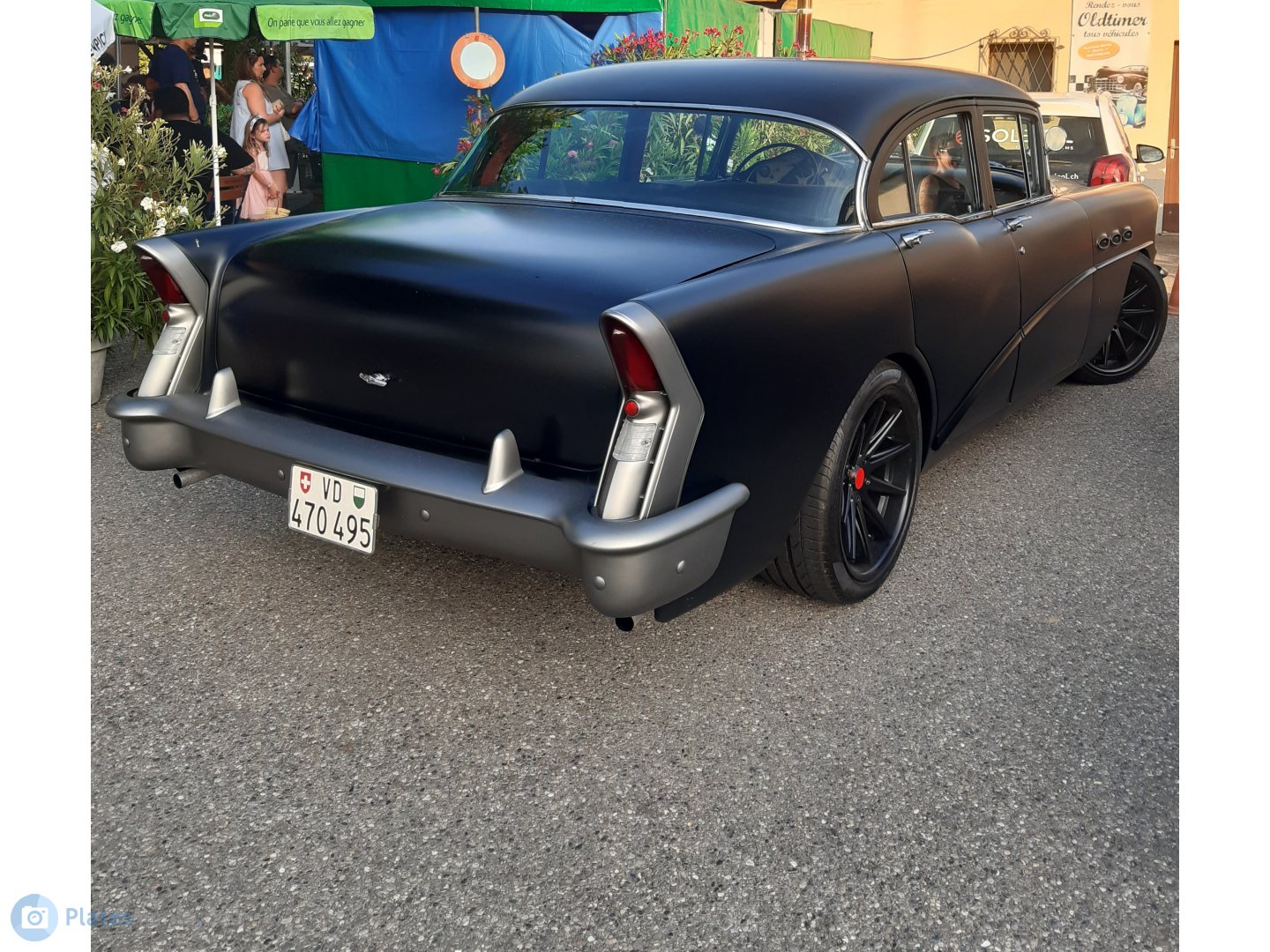 VD 470495, Buick Century 2nd gen (Riviera) 4-door Hardtop (63; B-body), 2nd facelift, 1955–1956