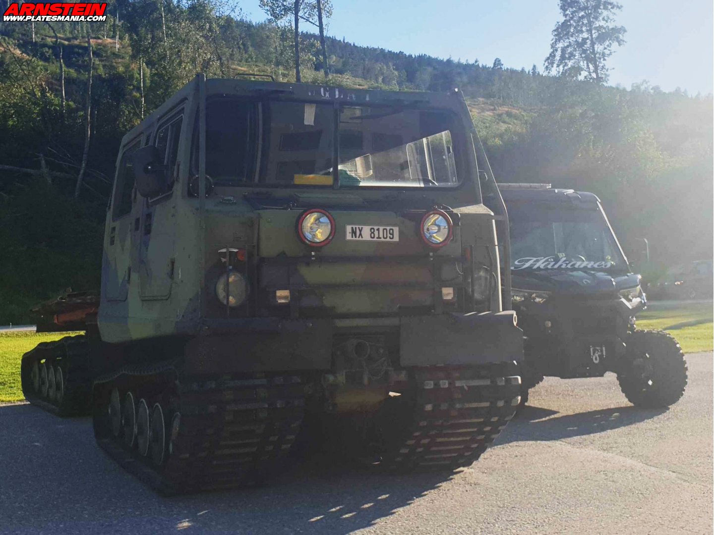 NX 8109, Hägglunds Bandvagn 206 