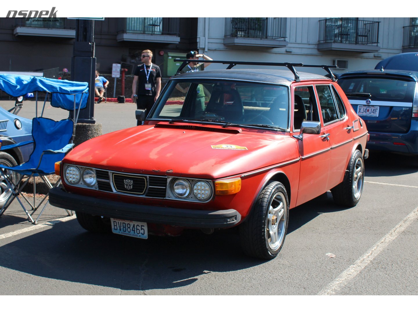 BVB8465, SAAB 99 4-door Sedan, 1st facelift, 1972–1977