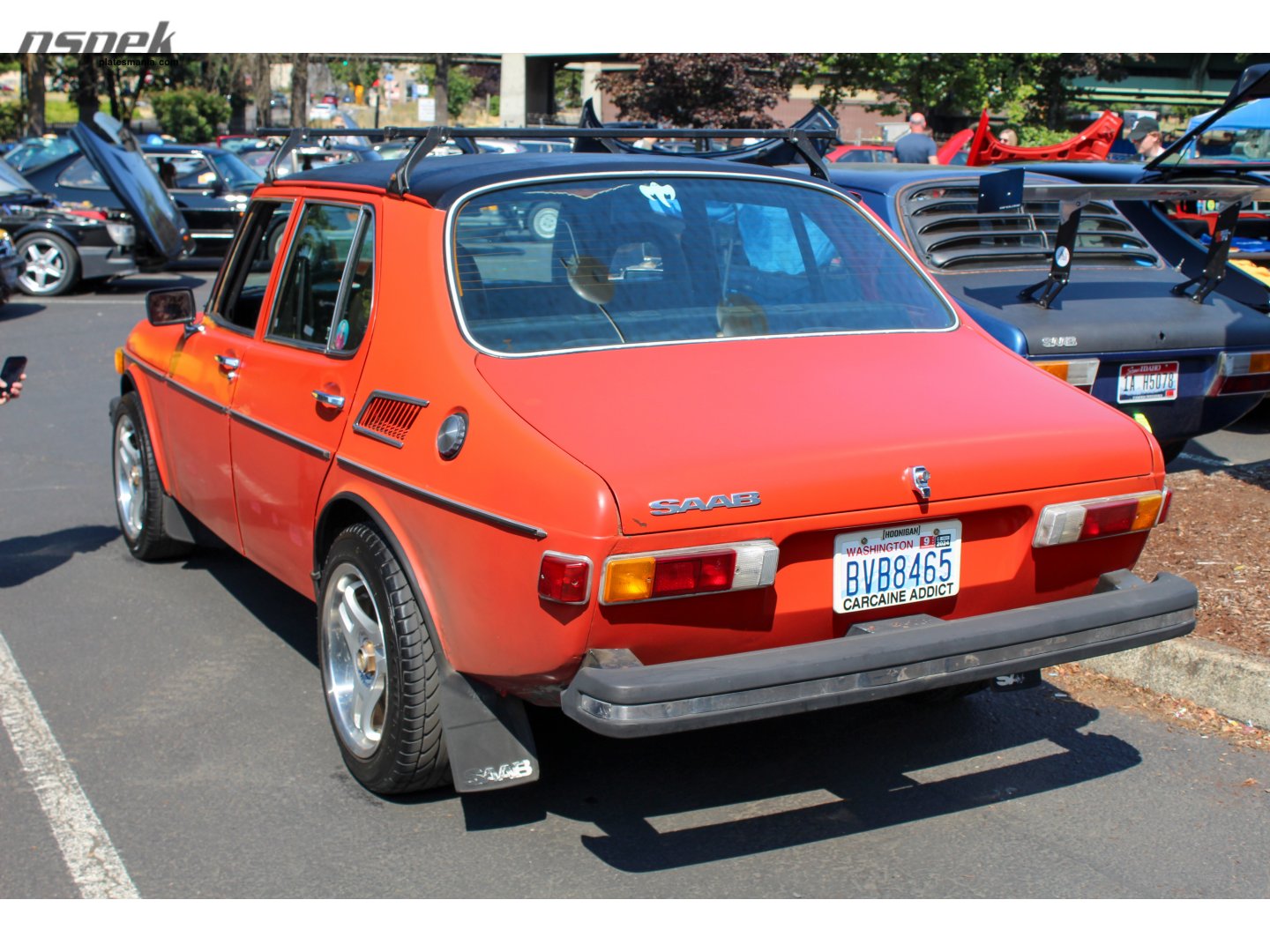 BVB8465, SAAB 99 4-door Sedan, 1st facelift, 1972–1977