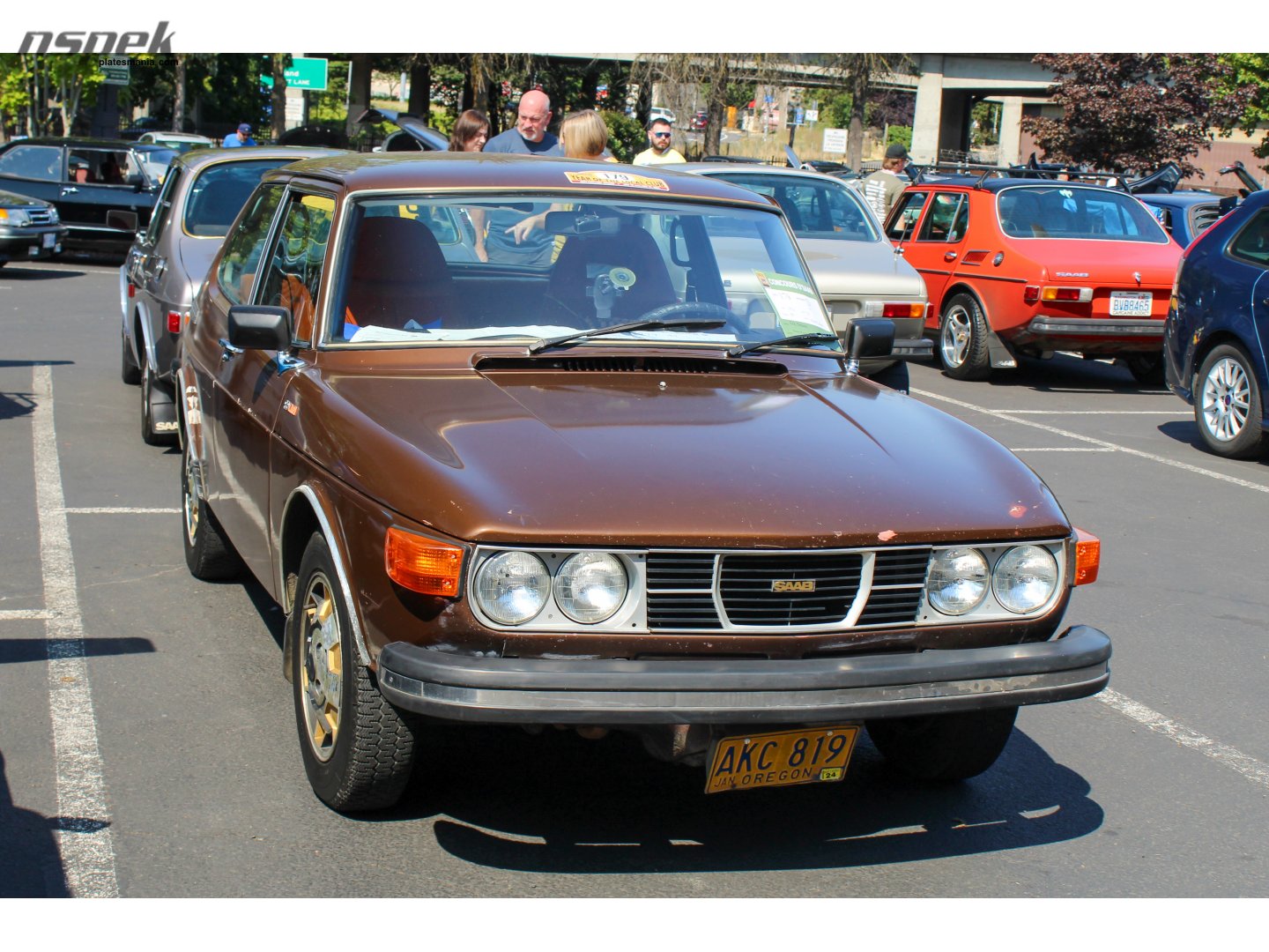 AKC 819, SAAB 99 3-door Combi Coupé, 1st facelift, 1974–1977