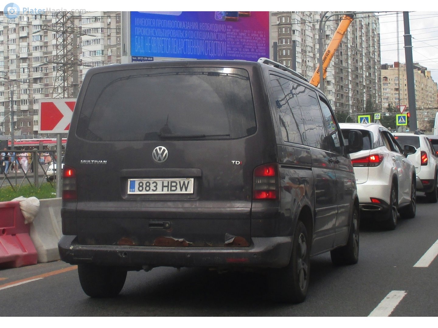 883 HBW, Volkswagen Multivan T5 (7H/7E), 2003–2009