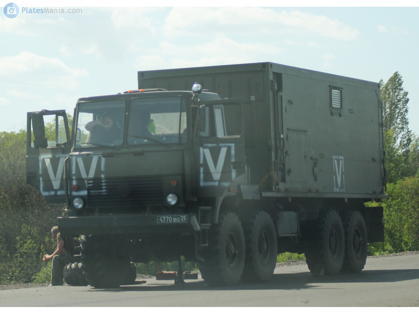 4770 во 25, Ural (UralAZ) 5323 532361 Iveco Day Cab