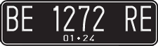 License plate of Indonesia, Regular plates