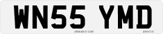 License plate of the United Kingdom, 2001 year system