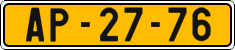 License plate of the Czech Republic, Commercial vehicles (1960)