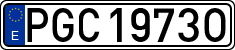 License plates of Spain, Official and military plates