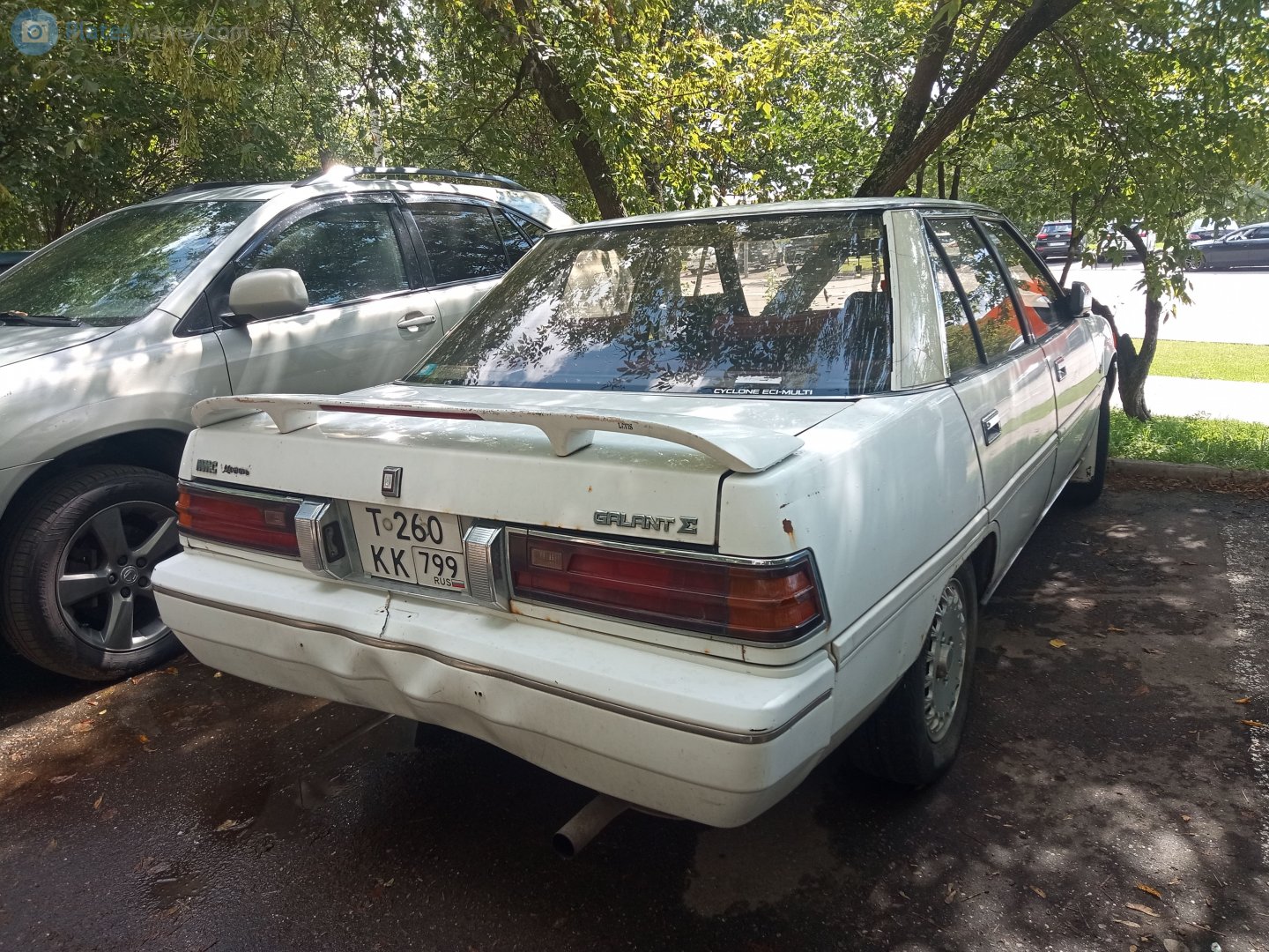 т 260 кк 799, Mitsubishi Galant 5th gen (Sigma) Sedan (E10), 1983–1999