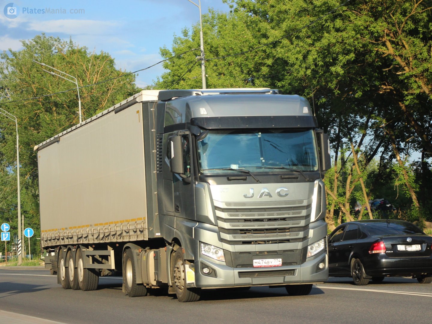 м 474 ву 774, JAC K7 