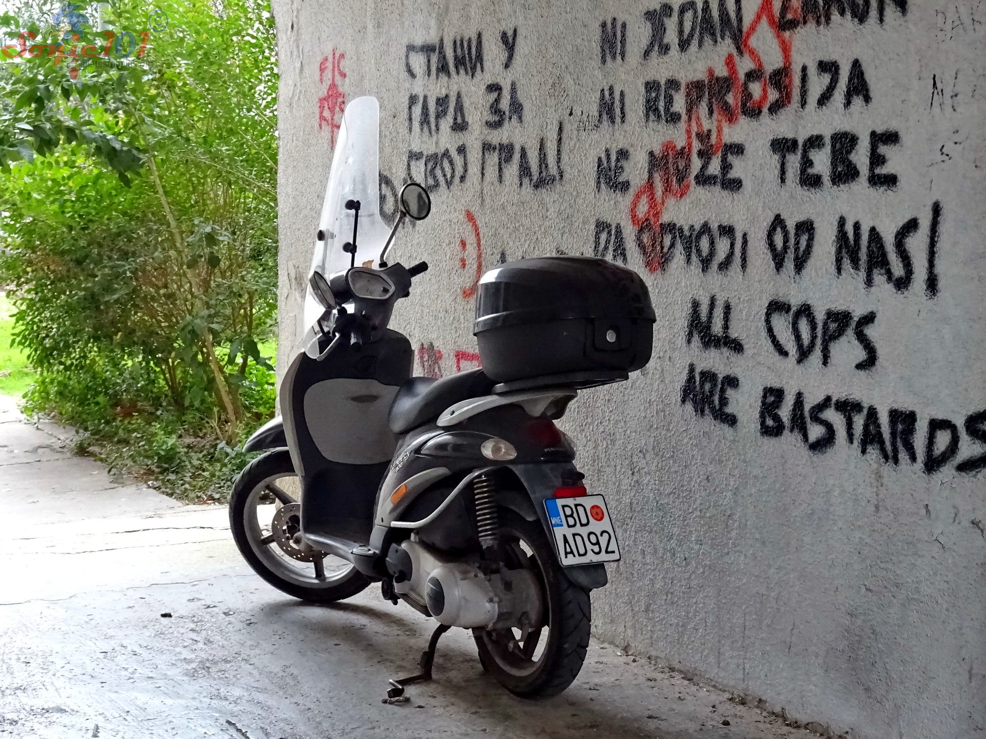 BD AD92, Piaggio Liberty 1st gen, 1st facelift, 2004–2009