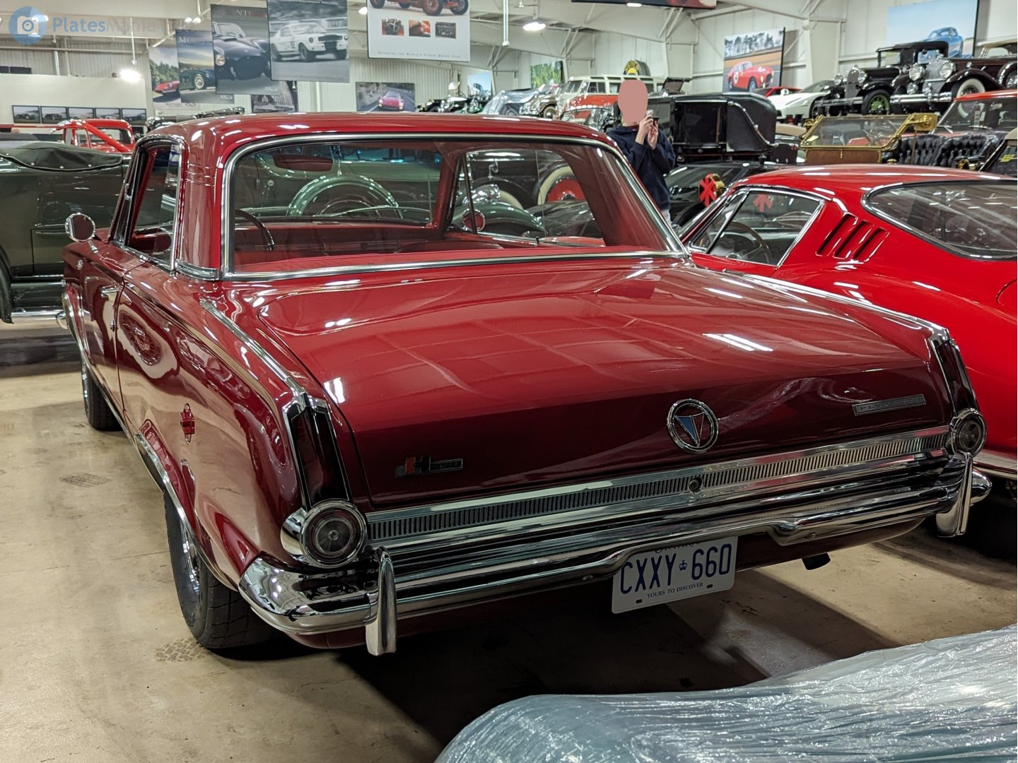 CXXY-660, Plymouth Valiant 2nd gen 1965 2-door Sedan (AV1/AV2; A-body), 2nd facelift, 1964–1965