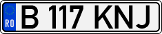 License plate of Romania, Regular plates