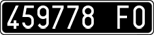 License plate of Italy, Cars (1927 year series)