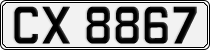 License plate of Norway, Trailers, motorcycles, special vehicles