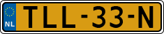 License plate of the Netherlands, Agricultural vehicles