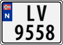 License plate of Norway, Trailers, motorcycles, special vehicles
